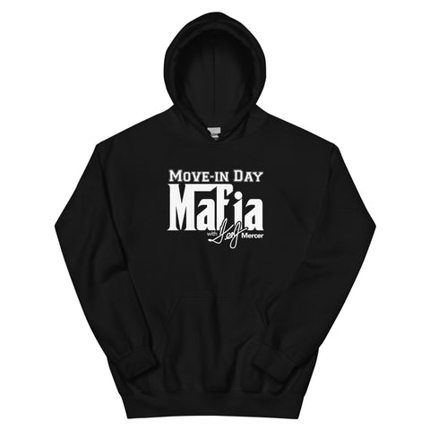 Move-In Day Mafia Unisex Hoodie (Black/White)