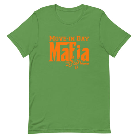 Move-In Day Mafia Unisex T-shirt (Green/Orange)